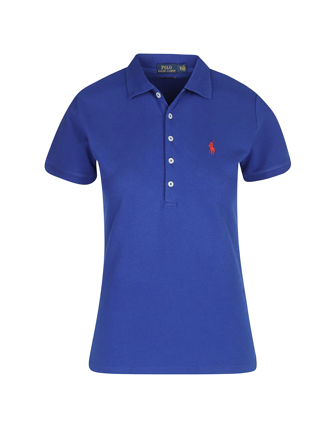 POLO RALPH LAUREN | Poloshirt Slim Fit JULIE | blau